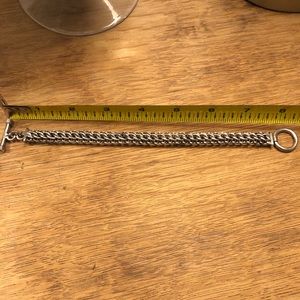 Men's Vintage 925 Mexico silver link braclet